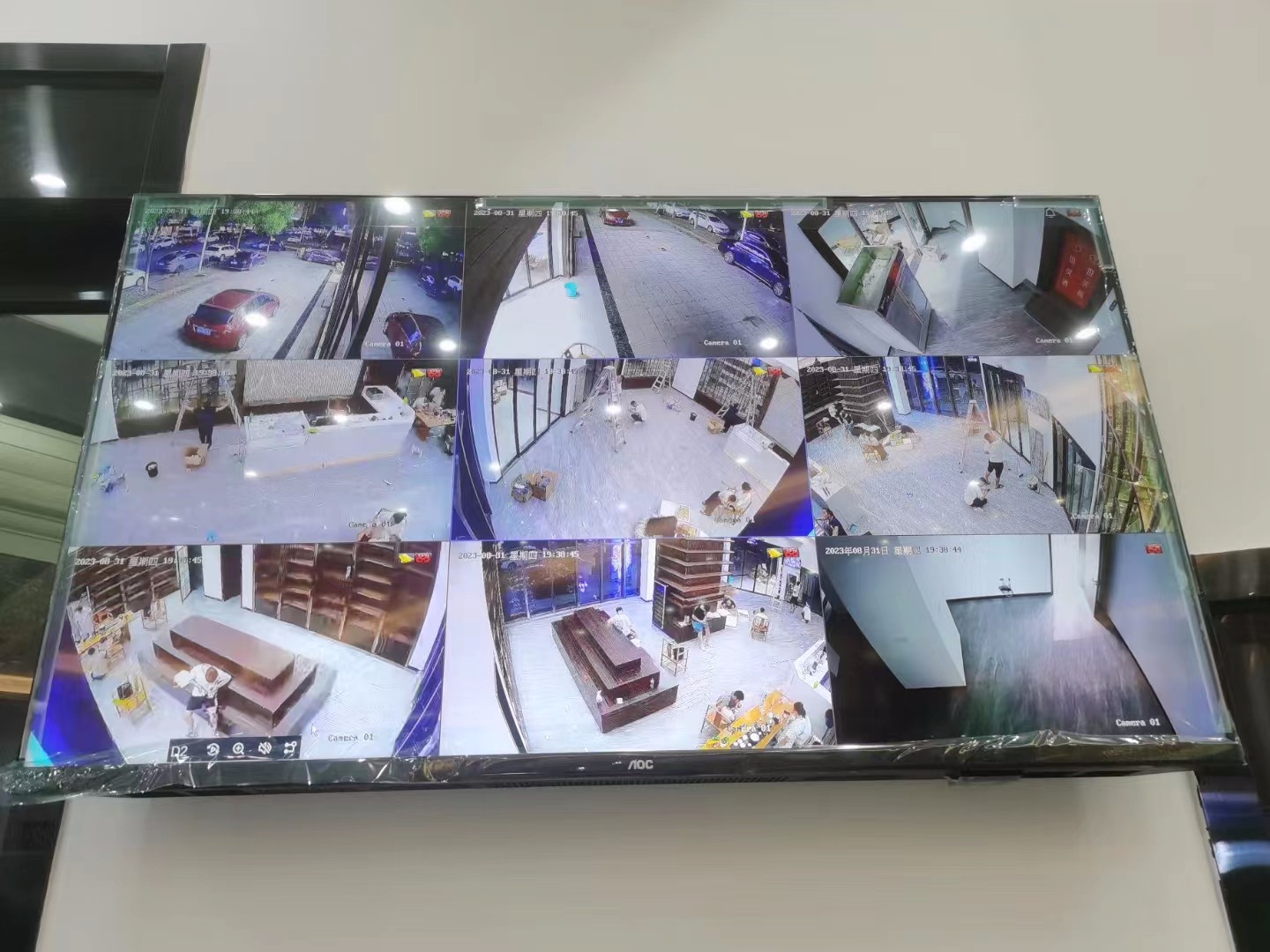 監控顯示器圖片