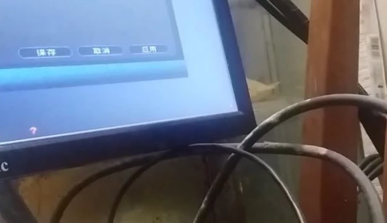 監控顯示器不顯示畫面圖片