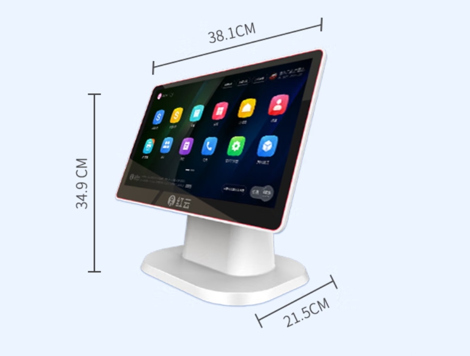 客如雲收銀機産品尺寸圖